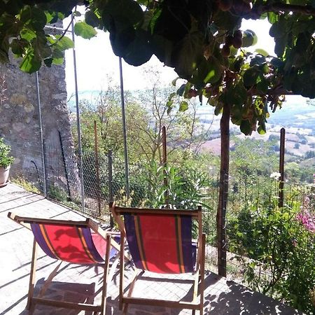 Villa House With Stunning Views Chiusdino Exterior foto