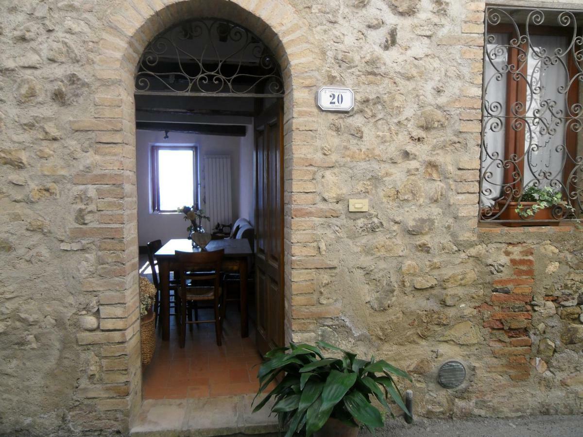 Villa House With Stunning Views Chiusdino Exterior foto